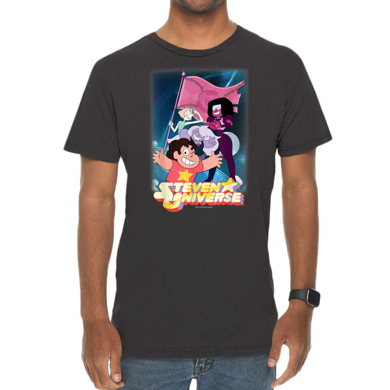 Cn Steven Universe Crystal Gems Poster T Shirt Vintage T-Shirt by tamkyfashions | Artistshot