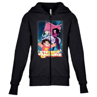 Cn Steven Universe Crystal Gems Poster T Shirt Youth Zipper Hoodie | Artistshot