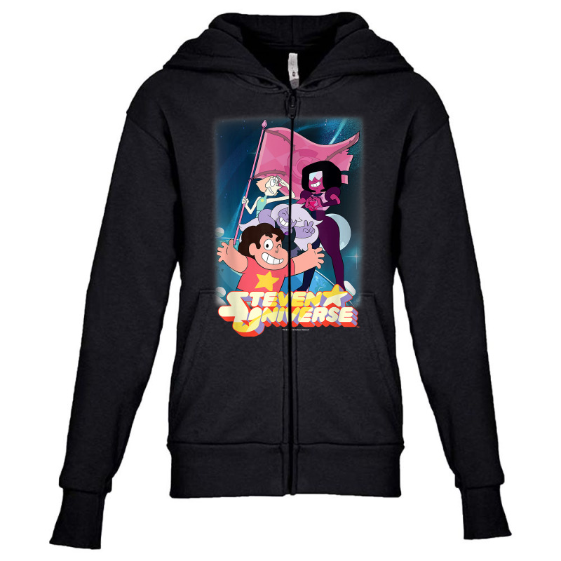 Cn Steven Universe Crystal Gems Poster T Shirt Youth Zipper Hoodie by tamkyfashions | Artistshot