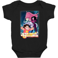 Cn Steven Universe Crystal Gems Poster T Shirt Baby Bodysuit | Artistshot