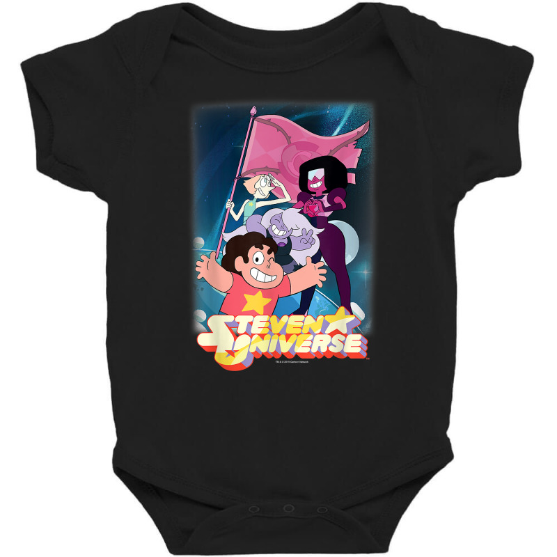 Cn Steven Universe Crystal Gems Poster T Shirt Baby Bodysuit by tamkyfashions | Artistshot