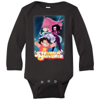 Cn Steven Universe Crystal Gems Poster T Shirt Long Sleeve Baby Bodysuit | Artistshot