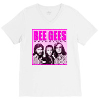 Bee Gees - Anthology V-neck Tee | Artistshot