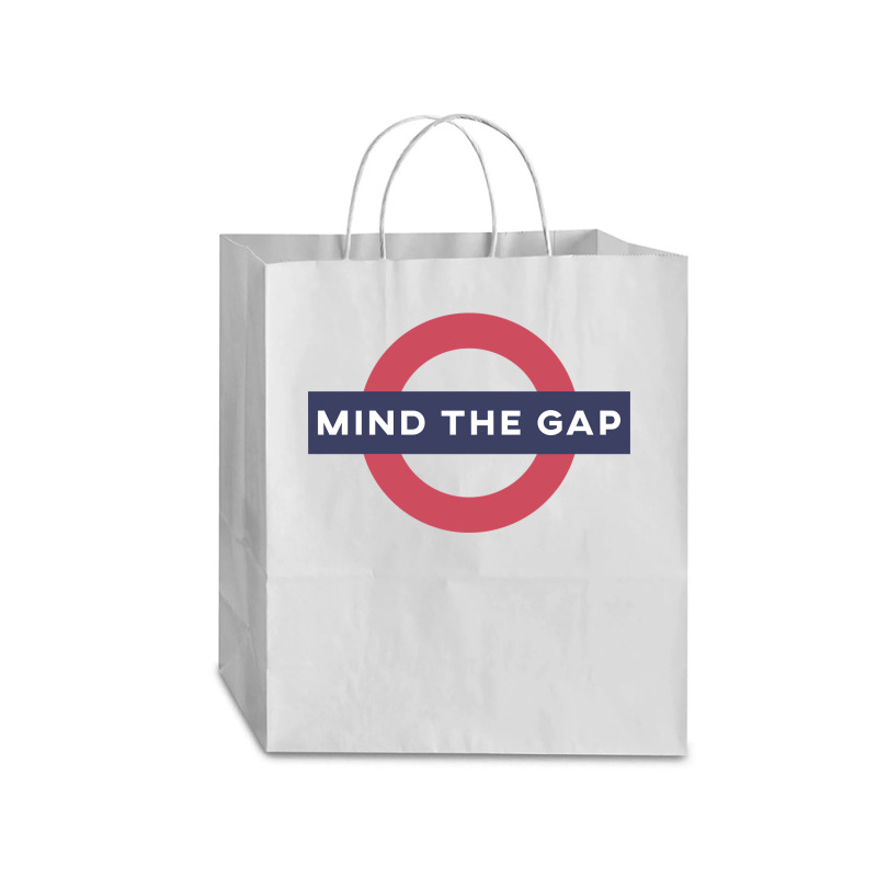 Mind The Gap Sweatshirt Traveler Paper Bag -13 X 6 X 15 3/4 | Artistshot