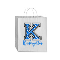 K Is For Kindergarten Traveler Paper Bag -13 X 6 X 15 3/4 | Artistshot