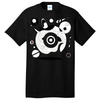 Mystic Geometry: A Dance Of Shapes And Shadows Basic T-shirt | Artistshot