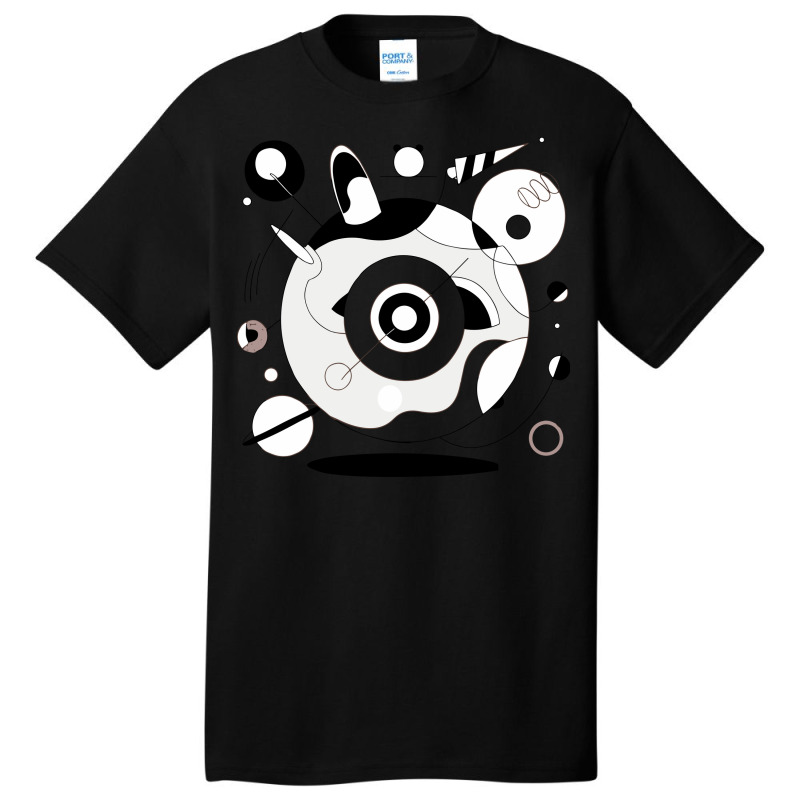 Mystic Geometry: A Dance Of Shapes And Shadows Basic T-shirt by Bheindra | Artistshot