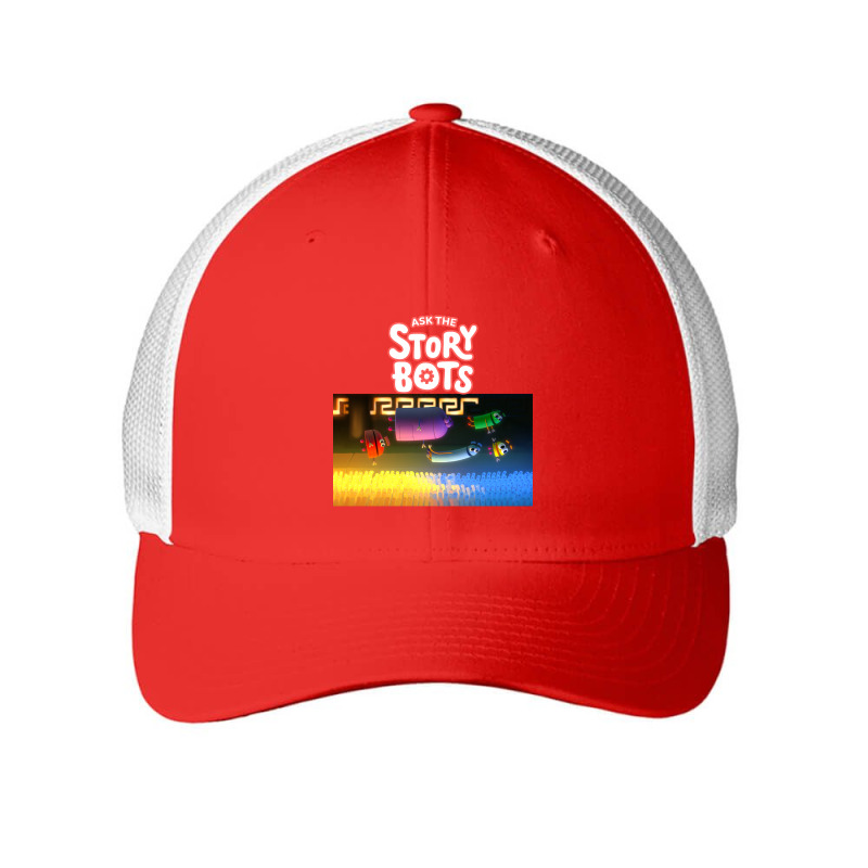 Ask The Storybots Mesh cap by bakarjenggotan | Artistshot