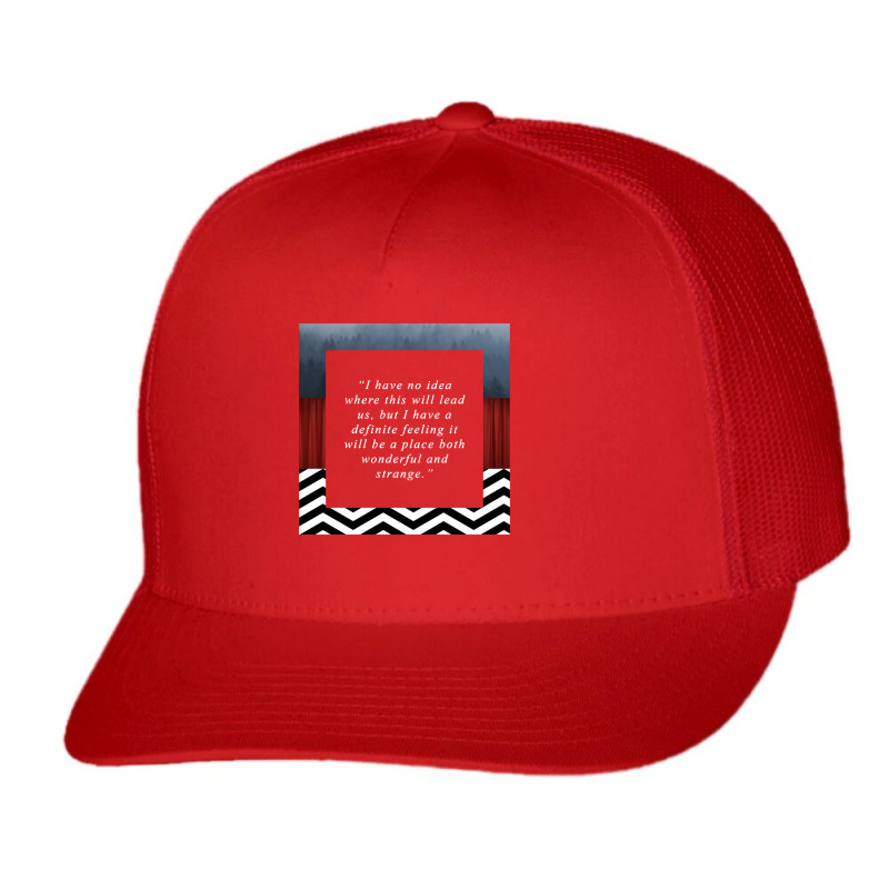 Twin Peaks Trucker Cap | Artistshot