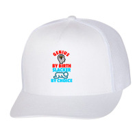 Genius Brain By Birth Slacker By Choice Trucker Cap | Artistshot