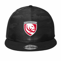 Gloucester Rugby Camo Snapback | Artistshot