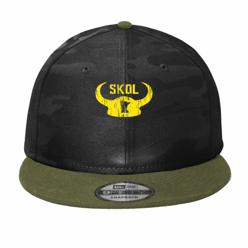 Skol Shirt Nordic Scandinavian Warrior Viking Helmet T Shirt Camo Snapback | Artistshot