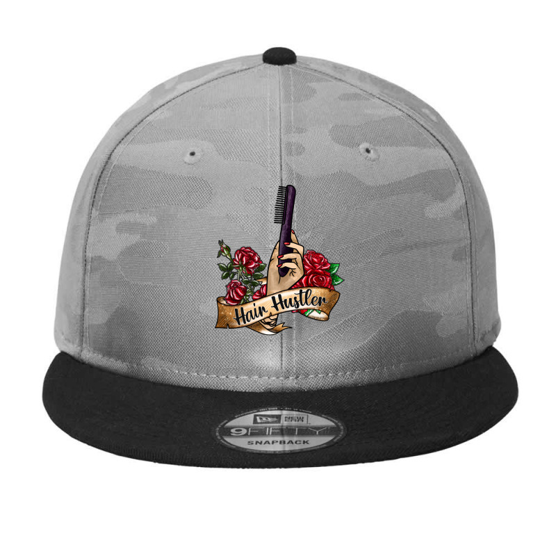 Hair Hustler 4 Camo Snapback by SublimationCraftShop | Artistshot