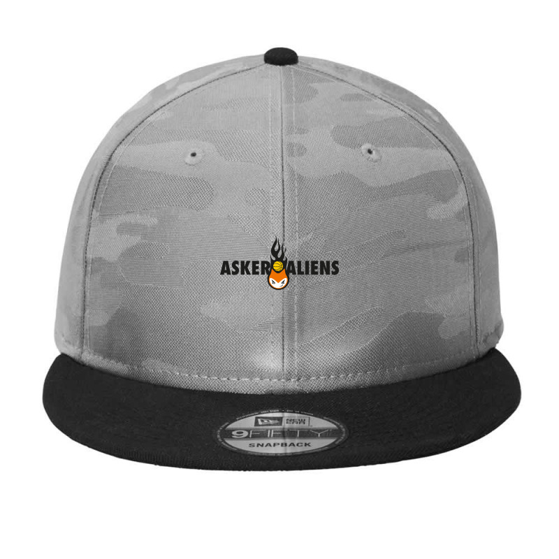 Ask Aliens, Style Camo Snapback | Artistshot