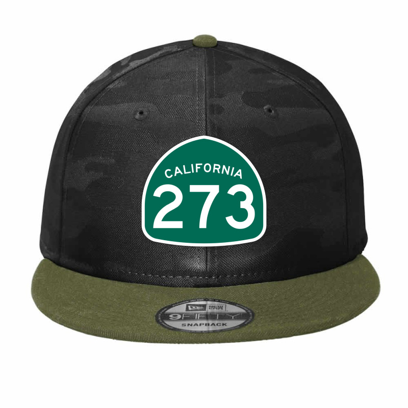 California State Route 237 Camo Snapback by OZGUC | Artistshot