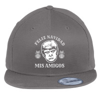 Feliz Navidad Trump Flat Bill Snapback Cap | Artistshot