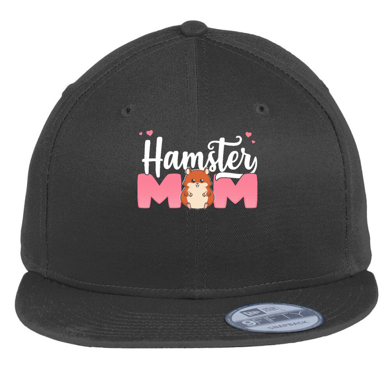 Girl Gift T  Shirt Cute Hamster Mom Gift Design T  Shirt Flat Bill Snapback Cap by dovie97587 | Artistshot