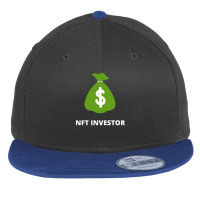 Nft Collector - Token, Investment Flat Bill Snapback Cap | Artistshot