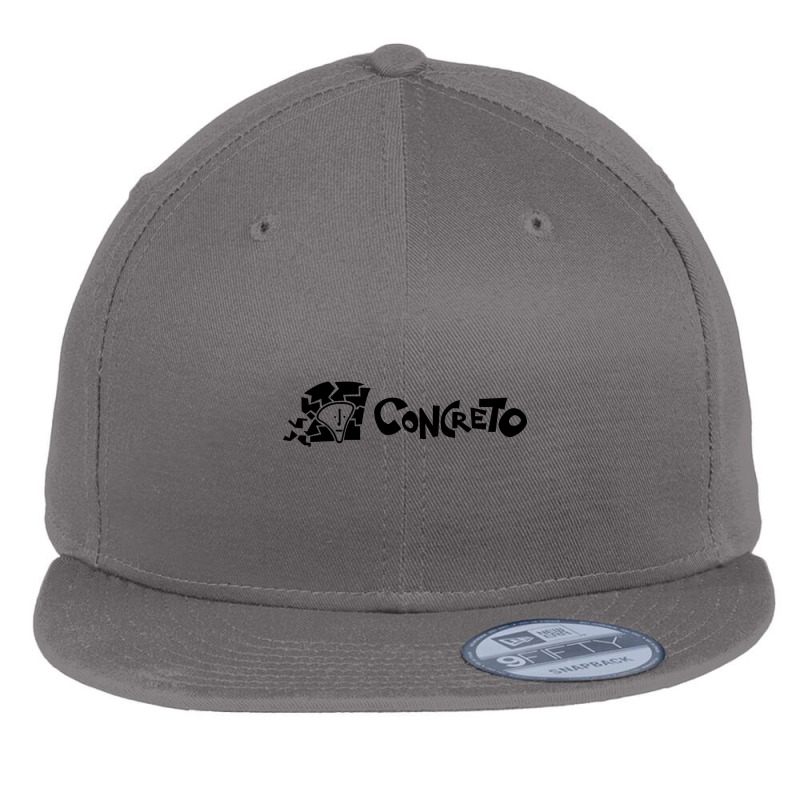 Cool-concreto-bruto-merch Flat Bill Snapback Cap by ahranas | Artistshot