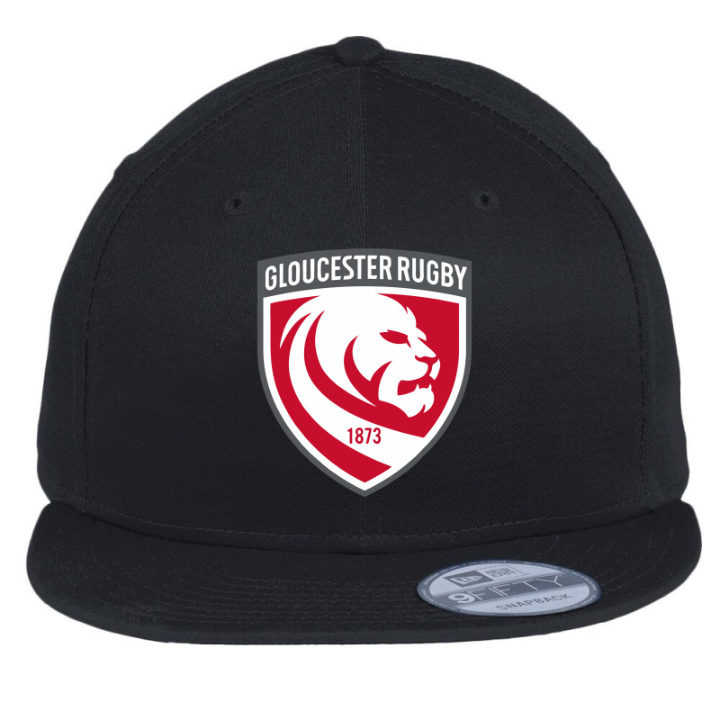 Gloucester Rugby Flat Bill Snapback Cap by apolitery | Artistshot