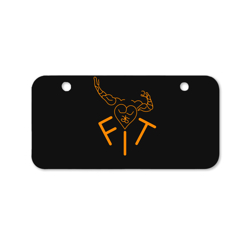 Fitness Bicycle License Plate | Artistshot