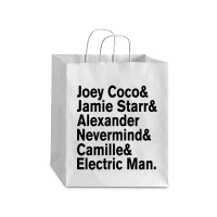 Aliases Joey Coco Debie Paper Bag - 10 X 5 X 13 | Artistshot