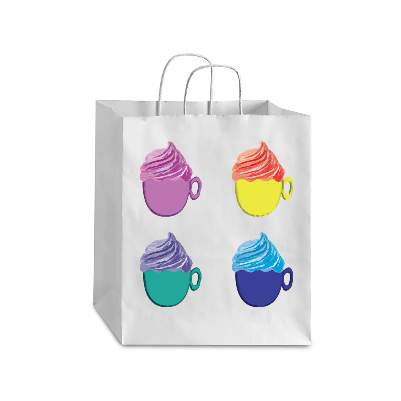 Cool Cup Icecream Dessert Collection T  Shirt Cup Ice Cream Dessert Il Debie Paper Bag - 10 X 5 X 13 | Artistshot