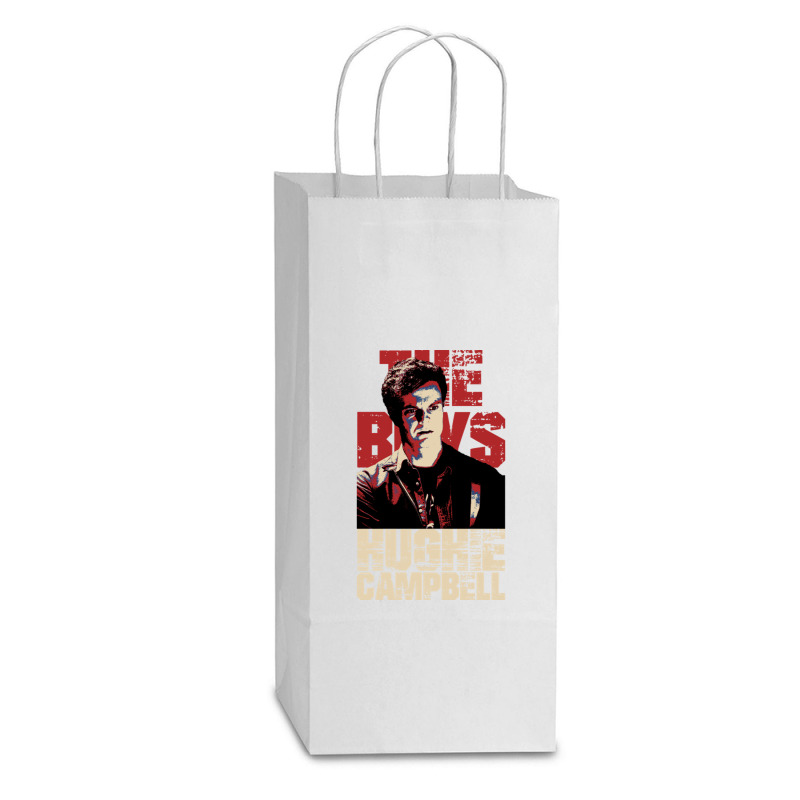 Hughie Campbell Double Wine Paper Bag - 6 1/2 X 3 1/2 X 12 3/8 | Artistshot