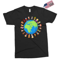 Earth Day Children Around The World Environmentalist T Shirt Exclusive T-shirt | Artistshot