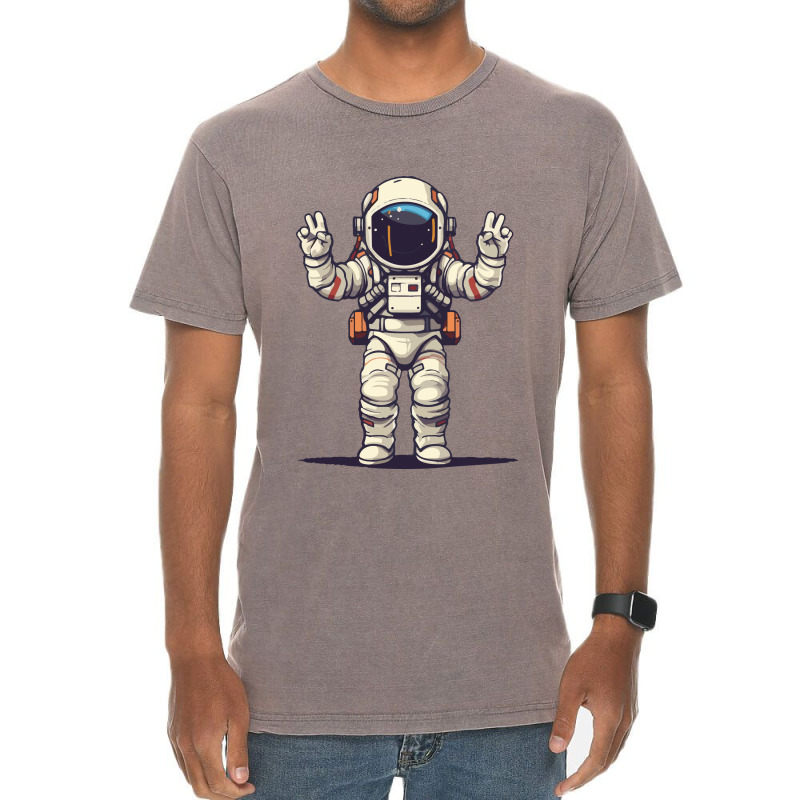 Astronaut In Space Vintage T-Shirt by velvetroom | Artistshot