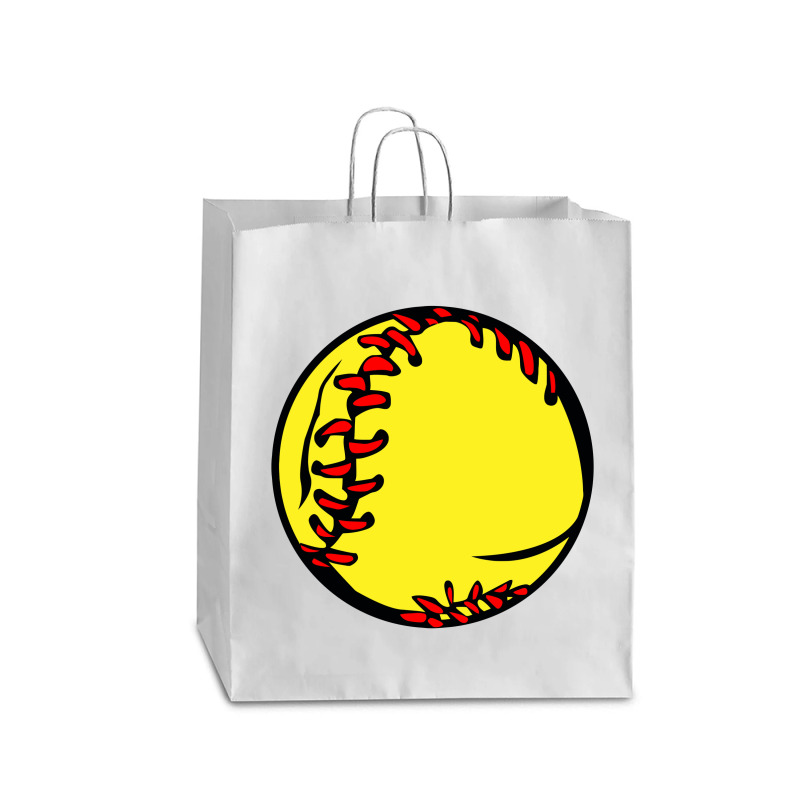 People's Republic Of Burlington Softball Queen Paper Bag - 16 X 6 X 19 1/4 | Artistshot