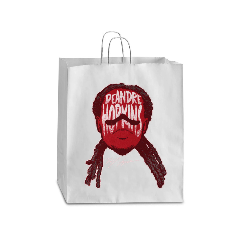 Deandre Hopkins Player Silhouette Queen Paper Bag - 16 X 6 X 19 1/4 | Artistshot