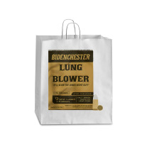 Bidenchester Lung Blower It'll Blow The Lings Right Out Tank Top Queen Paper Bag - 16 X 6 X 19 1/4 | Artistshot