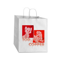 The Hound Tod Take Out Paper Bag - 14 X 10 X 15 1/2 | Artistshot