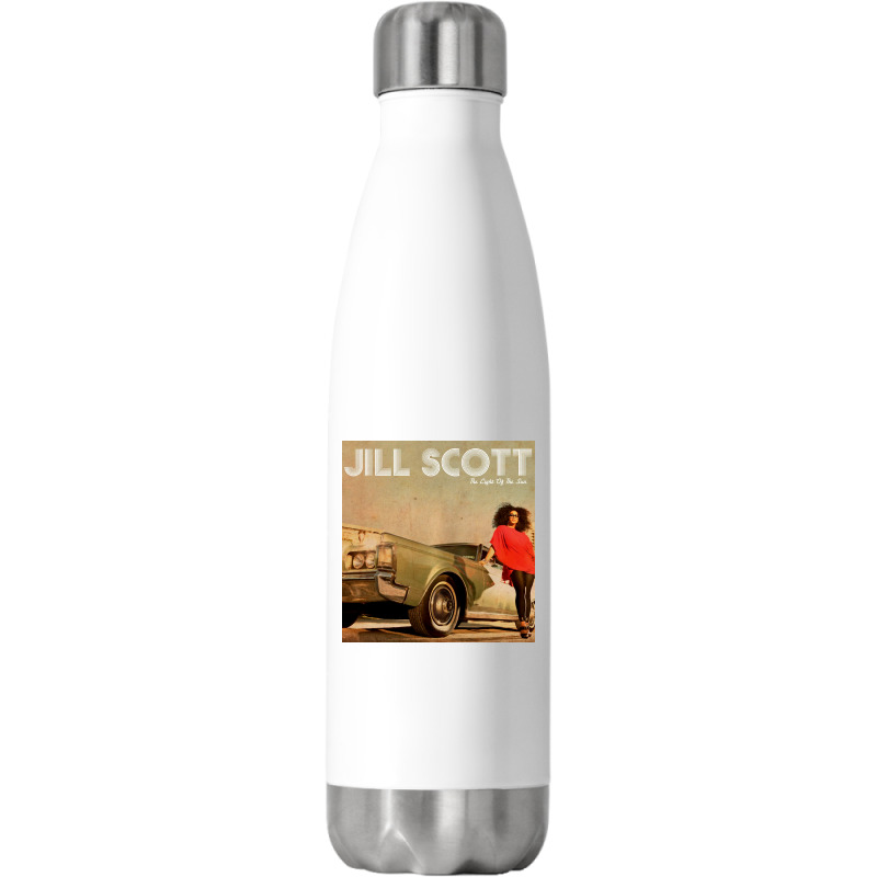 Fodgænger imod Forhøre Custom The Light Of The Sun - Jill - Scott Stainless Steel Water Bottle By  Jimyvr6855 - Artistshot