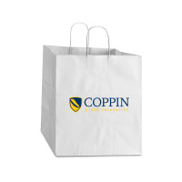 Coppin St University Take Out Paper Bag - 14 X 10 X 15 1/2 | Artistshot