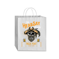 Hearsay Mega Pint Brewing Objection   Mega Pint T Shirt Traveler Paper Bag -13 X 6 X 15 3/4 | Artistshot