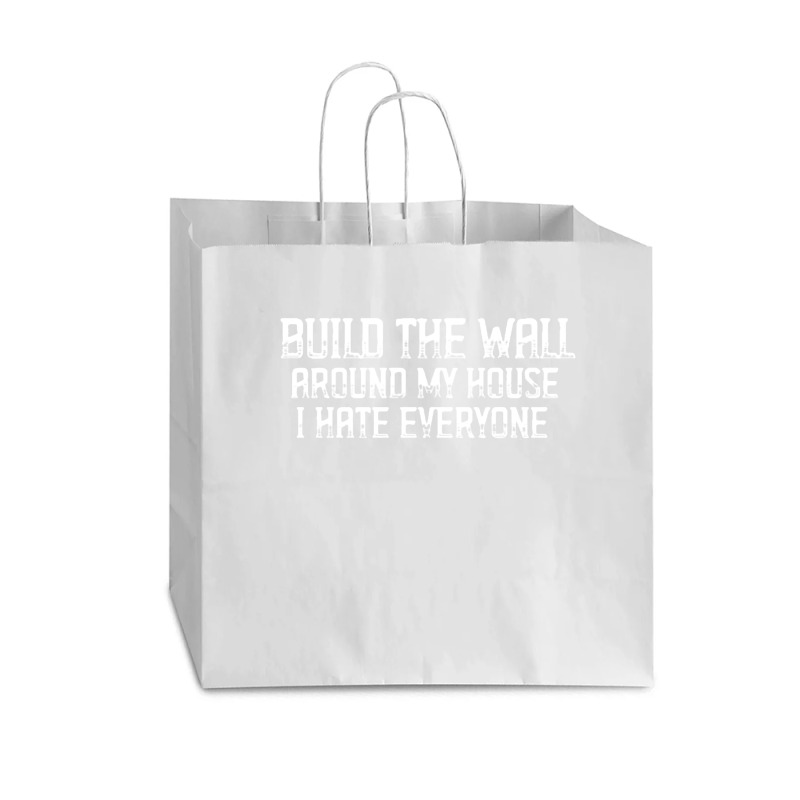 The Wall Donald Trump Vogue Paper Bag - 16 X 6 X 12 | Artistshot