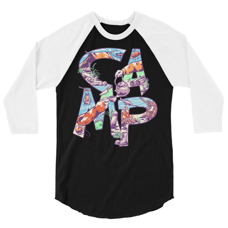 Camp Part Time 3/4 Sleeve Shirt by metalcozmic | Artistshot