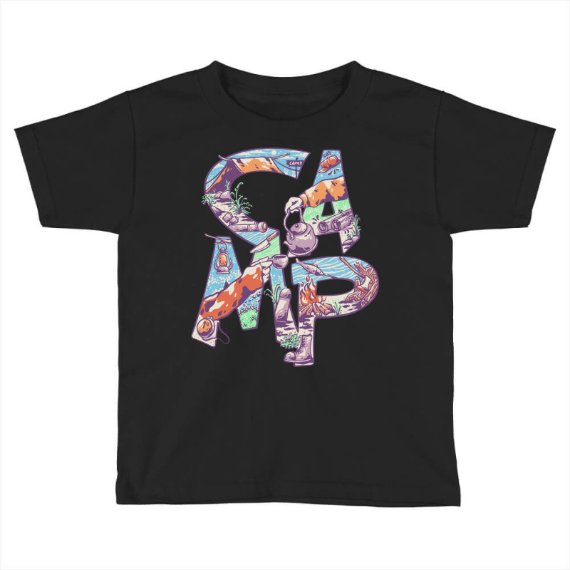 Camp Part Time Toddler T-shirt by metalcozmic | Artistshot