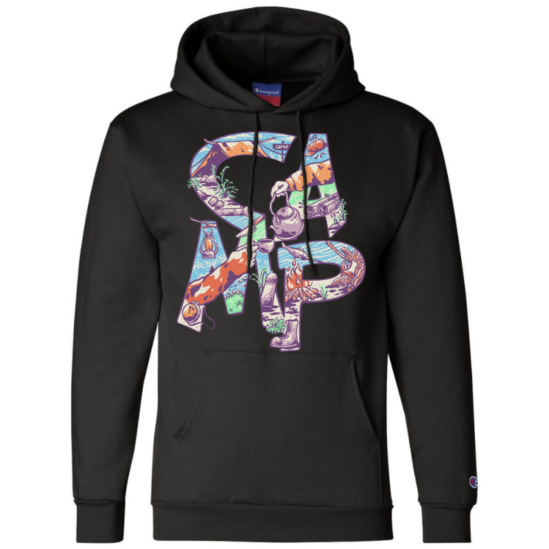 Camp Part Time Champion Hoodie by metalcozmic | Artistshot