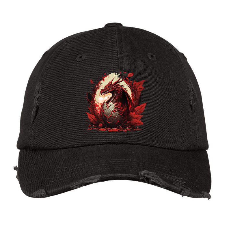 Egg Of Dragon Vintage Cap by fenixhorror | Artistshot