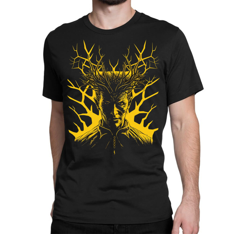 Yellow King Classic T-shirt by fenixhorror | Artistshot