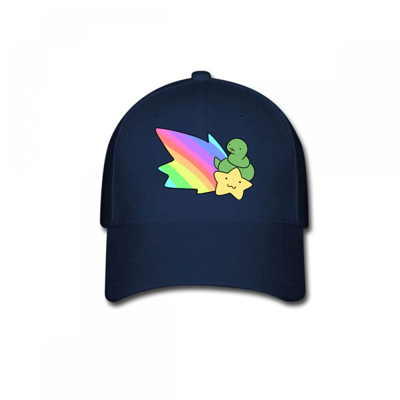 Rainbow Shooting Star Snake Baseball Cap | Artistshot