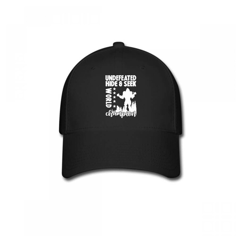 Bigfoot T  Shirt Retro Bigfoot Hide & Seek World Champion 2 Baseball Cap by quitzongraciela262 | Artistshot