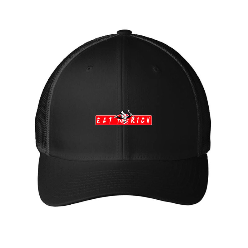 Eat The Rich Monopoly Mesh cap by curutputihgot | Artistshot