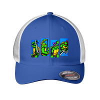 Arcade Turtles Mesh Cap | Artistshot