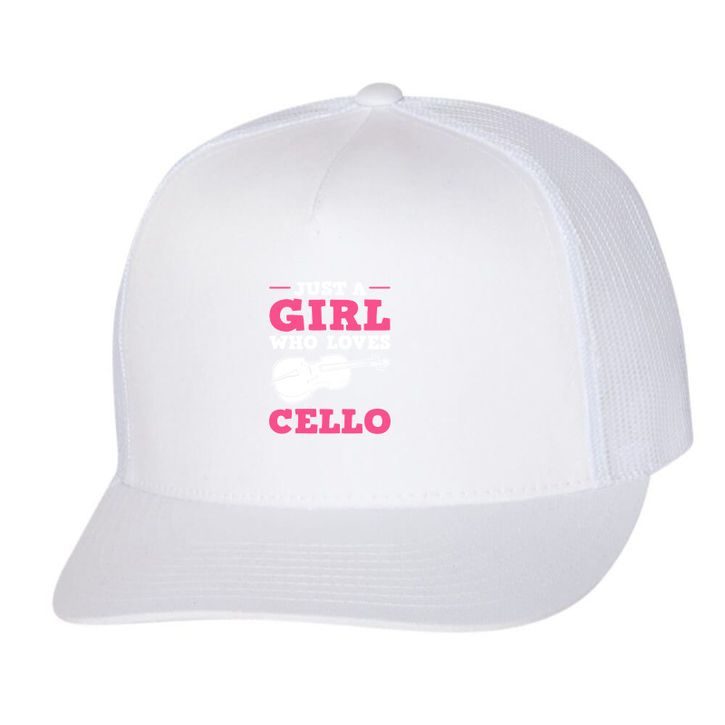 Just A Girl Who Loves Trucker Cap by Lissette | Artistshot