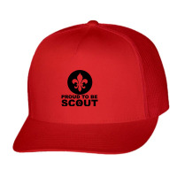 Proud To Be A Scout Trucker Cap | Artistshot