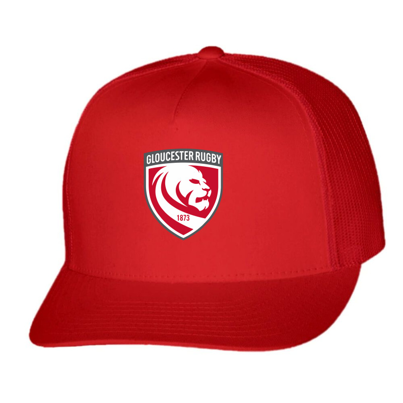 Gloucester Rugby Trucker Cap by apolitery | Artistshot